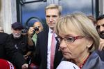 VALG. Dansk Folkeparti med Pia Kjærsgaard i spidsen mistede mange vælgere til Socialdemokraterne ved valget i torsdags. 