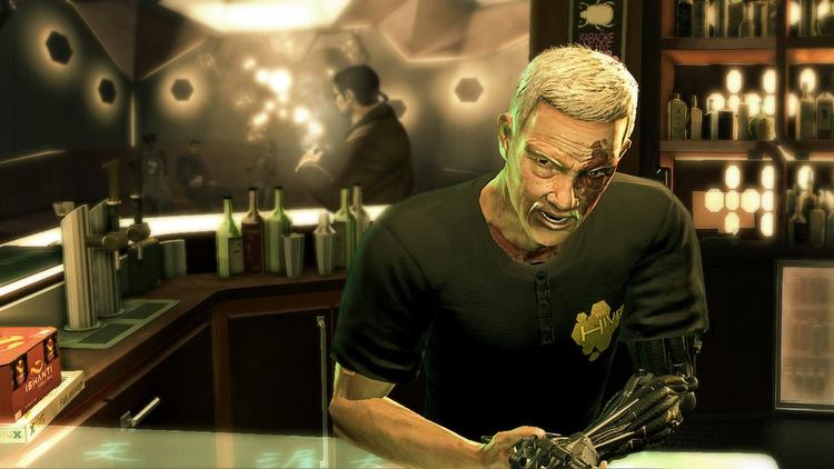 Deux Ex: Human Revolution' er noget af det tætteste, man kommer en interaktiv udgave af Ridley Scotts 'Blade Runner', og spillet igennem er man til stede med krop og sjæl. 