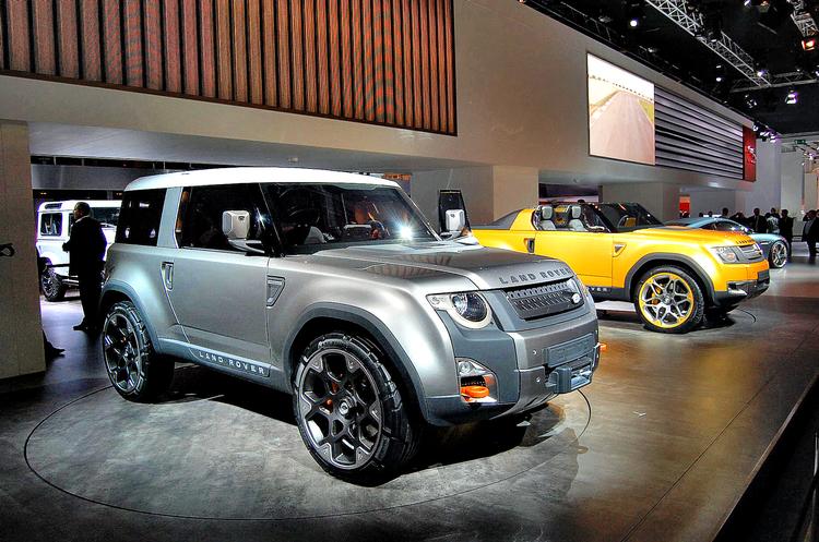 Vision. To bud på en 'rigtig' Land Rover. Bilen skal være klar i 2015. Foto: Allan Graubæk 