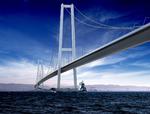Spændende. Itzmit Bay-broen bliver med sit frie spænd på 1.550 meter den fjerde længste hængebro i verden. 