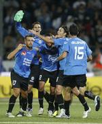 Sejr. Novara slog mægtige Inter 3-1 og så ville jubelen ingen ende tage. 