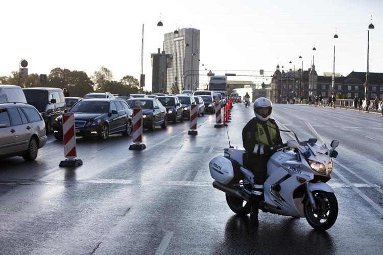 Kø. Cykel-VM er dyrt for taxaselskaberne i København. 
