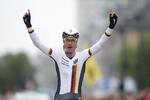 VM. Tyskeren Tony Martin kørte over målstregen ved Rådhuspladsen som sejrherrer i mændenes enkelstart. 