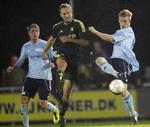 assist. I sin vante rolle som oplægger sørgede Dennis Rommedah for flere af Brøndbys mål mod Elite 2000. 