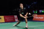 SUCCES. Jan Ø. Jørgensen er efter længere tids skadespause tilbage på badmintonbanen. 