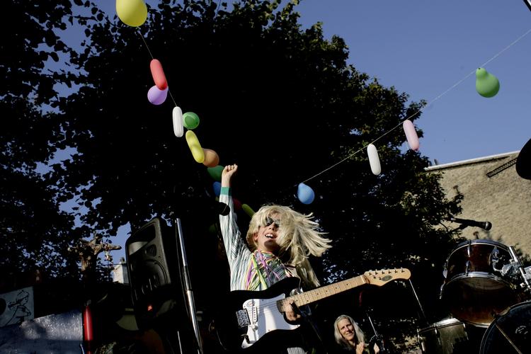 Jubilæum. Sådan så det ud da Christiania holdt 35 års jubilæum. Nu skal der igen festes. (arkivfoto). 