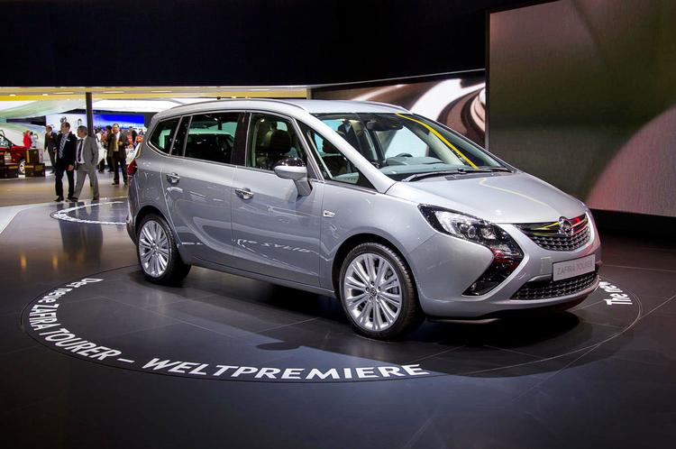 Til syv. Den nye Opel Zafira Tourer kommer til Danmark omkring nytår. Foto: Opel. 