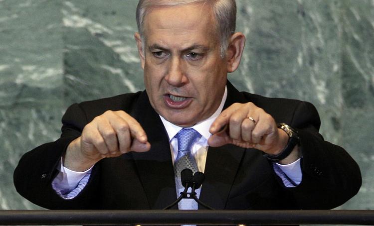 Israel. Israels premierminister Benjamin Netanyahu var ikke stemt for at lade palæstinenserne få deres egen stat. 