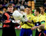 RUTINEREDE. Mogens Krogh (tv) og Søren Colding (th) har tilsammen spillet mere 700 kampe for Brøndby. 
