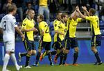 Målscorer. Mikkel Thygesen var manden bag Brøndbys mål til 1-0 mod FC København. 