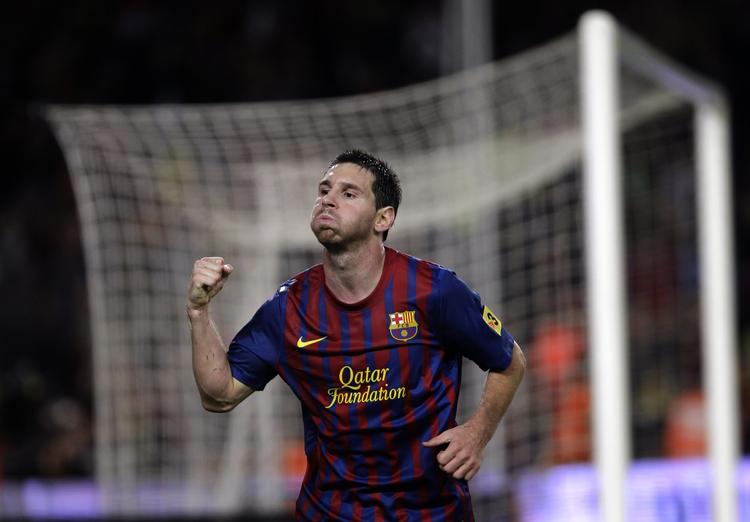 hattrick. 3-0 Messi, 4-0 Messi, 5-0 Messi. Den lille argentiner spillede endnu en eventyrlig kamp for FC Barcelona. 