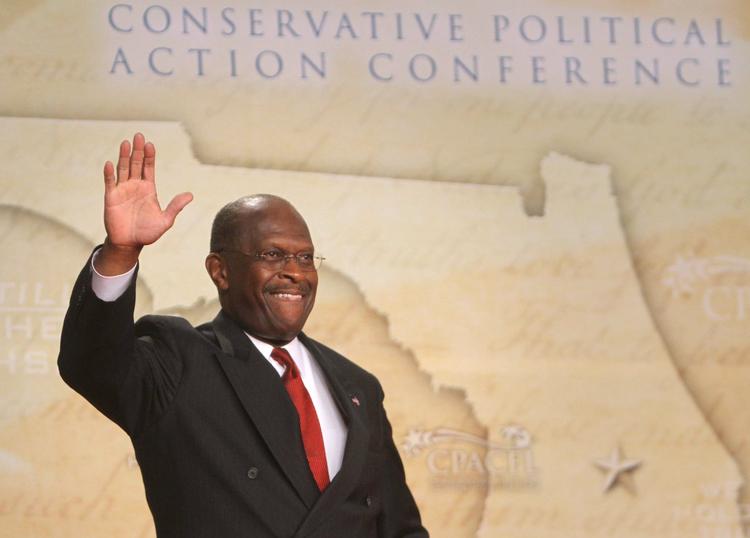 Populær. Herman Cain har godt fat i vælgerne i Florida, viser prøvevalg. 