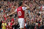 STJERNEFLUGT? Robin van Persie er måske på vej væk fra Arsenal. 