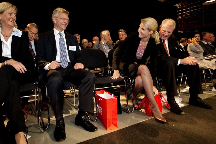Erhvervspolitisk. DI-direktør Karsten Dybvad og Helle Thorning-Schmidt kommer til at snakke meget om selskabsskat i de kommende år. 
