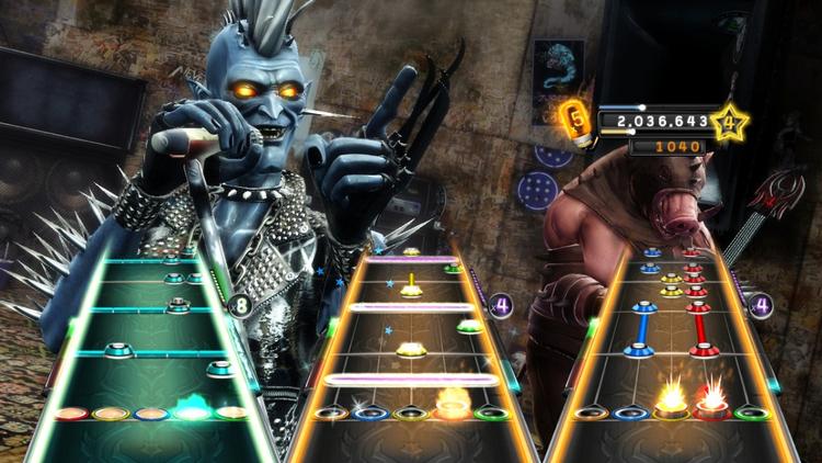 'Guitar Hero'-spillene er måske på vej retur - nye salgstal er lave. 