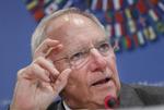 Rådgiver. »Jeg er fuldt ud i stand til at rådgive USA«, siger Tysklands finansminister, Wolfgang Schäuble, der beder USA løse sine egne problemer og ikke give Europa skylden for landets økonomiske besværligheder. 