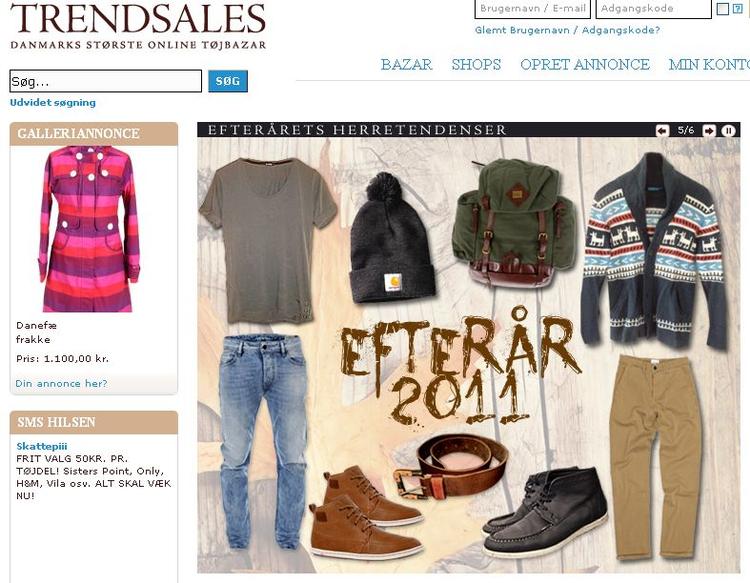 Skjult. Martin Falslev Andersen, stifter og medejer af Trendsales, erkender, at der burde være bedre skiltning med priserne. 