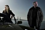 Svensk-dansk. Saga Norén (Sofia Helin) fra Länskrim Malmö spiller over for Martin Rohde (Kim Bodnia) fra Københavns Politi. Nu er 'Broen' under anklage. 