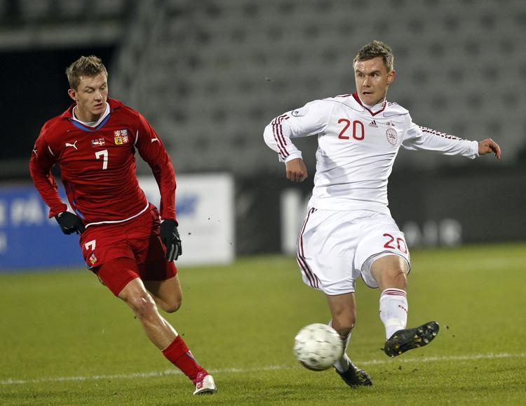 SIKKER. Andreas Bjelland imponerede i den ene landskamp, at han har spillet. 
