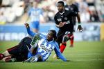 Skifte. Baye Djiby Fall er med fra start mod Fulham efter at have scoret i 1-4 nederlaget mod FCM. 