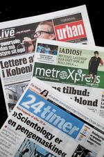 Mediestøtte. Gratisaviserne MetroXpress og 24timer får langt mere end halveret deres støtte over en periode på fem år. 