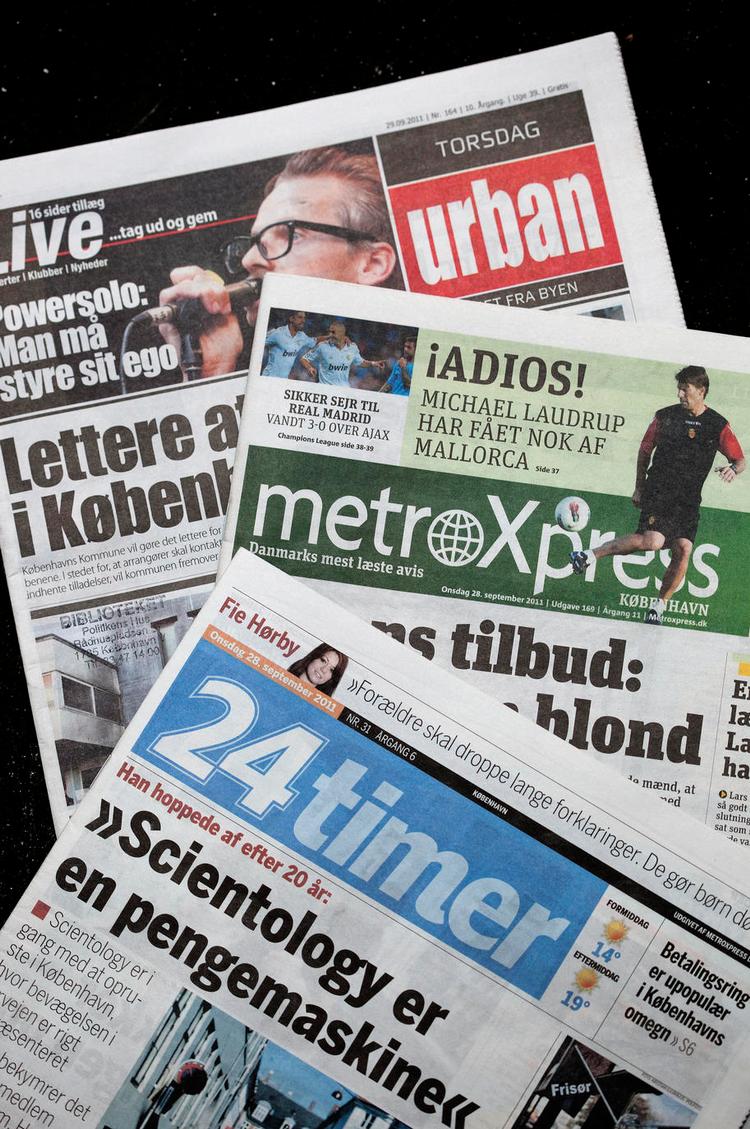 Mediestøtte. Gratisaviserne MetroXpress og 24timer får langt mere end halveret deres støtte over en periode på fem år. 