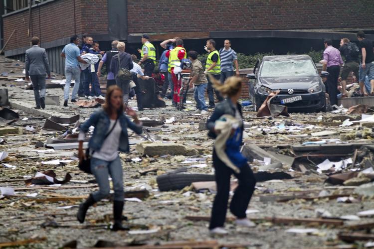 terror. Nordmanden Anders Behring Breivik ramponerede store dele af Oslo, da han sprængte en bombe i Regeringskvarteret. 