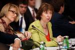 Rod. 60 ansatte har sagt deres stillinger op inden for de seneste ni måneder i EU's udenrigstjeneste, der ledes af Catherine Ashton. 