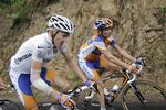 Skuffelse. Robert Gesink førte en overgang i konkurrencen om den hvide ungdomstrøje i årets Tour de France, men gik ned efter et styrt. 