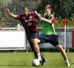 målscorere. EM-spillerne Simon Poulsen og Nicklas Bendtner har en ting tilfælles, når de mødes i landsholdslejren; de har begge scoret i weekendens ligakamp. 