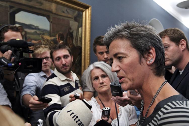 Magtfuld. Margrethe Vestager (V) skal være chef for to stoe ministerier i Helle Thorning-Schmidts (S) kommende regering. 