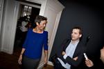 Glæde. De to topradikale, Margrethe Vestager og Morten Østergaard, kan se frem til at blive ministre. 