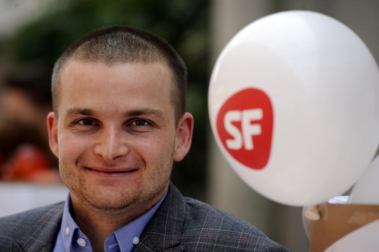 Skatteminister: Thor Möger Pedersen (SF), 26 år. 