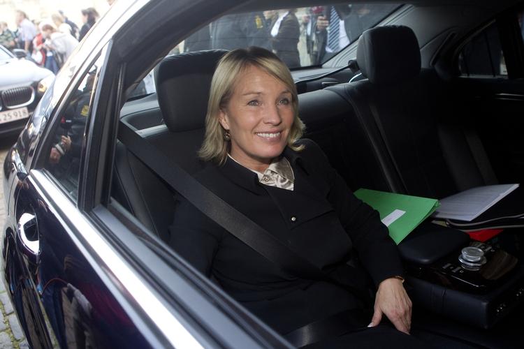 AFGANG. Lene Espersen (K) siger i dag farvel til medarbejderne i Udenrigsministeriet - et ministerophold, der kostede hende jobbet som konservativ formand. 