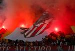 Fans? En gruppe Atletico Madrid-tilhængere gik i weekenden langt over stregen. 