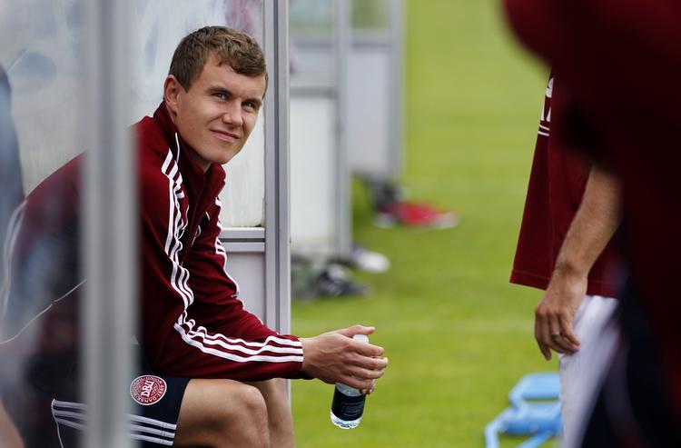 springbræt. Andreas Bjelland er klar til at gribe chancen på fredag mod Cypern. 