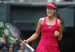 fremadstormende. Ana Ivanovic' bedste resultat i denne sæson er en semifinaleplads i en turnering i Carlsbad, USA. 