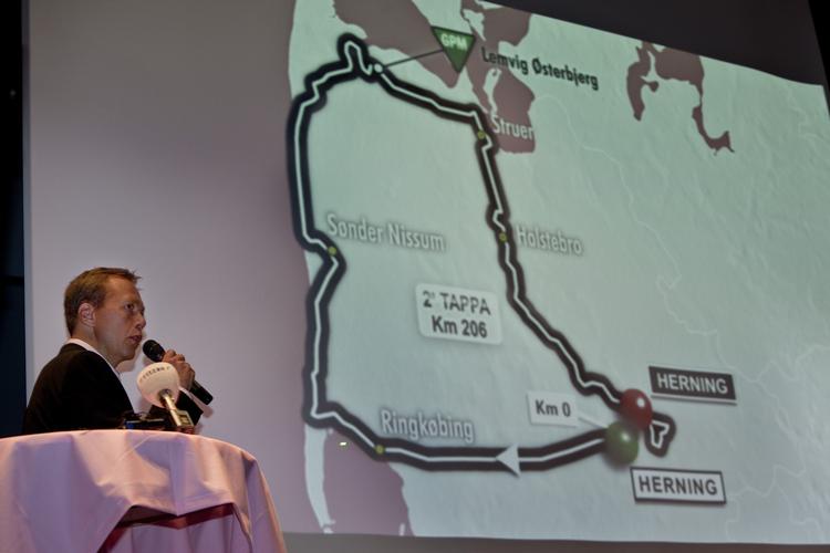 Præsentation. Alex Pedersen tror på godt væddeløb, når verdens næststørste cykelløb komemr til Danmark. 