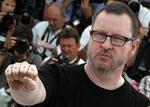 Director Von Trier poses during a photocall for the film Melancholia at the 64th Cannes Film Festival
