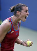 kvartfinalist. Flavia Pennetta slog Dominika Cibulkova og er blandt de sidste otte i China Open. 
