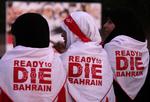 DEMONSTRATION. Oppositionstilhængere demonstrerer for mere frihed i Bahrain. 