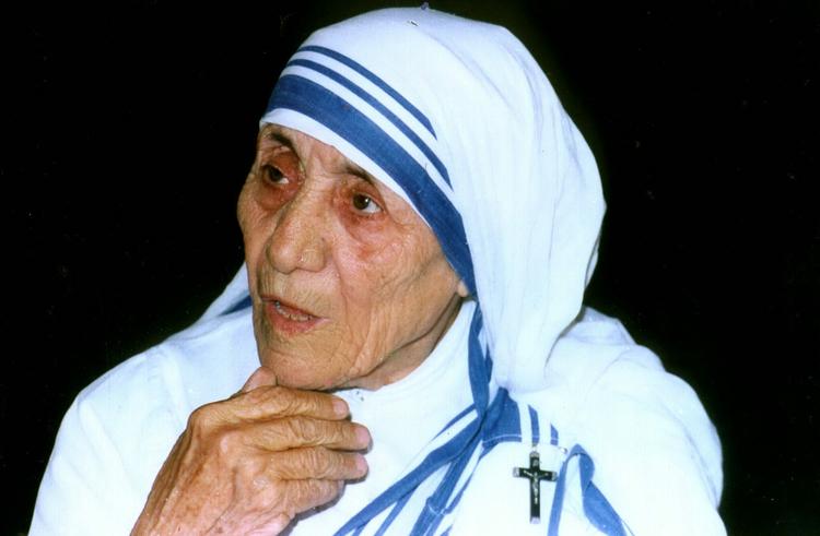 1979: Den makedonske nonne Moder Teresa. 