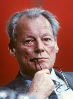 1971: Daværende forbundskansler i Vesttyskland, Willy Brandt. 