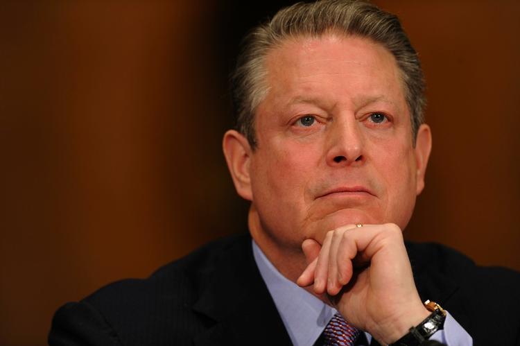 2007: Tidligere amerikansk vicepræsident Al Gore. 