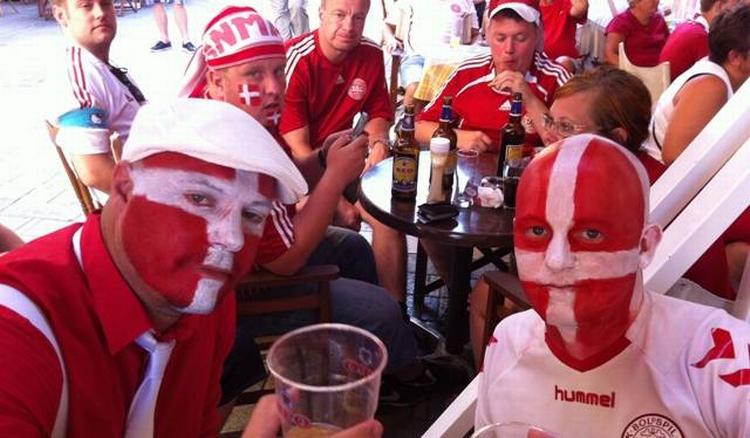 debutant. Mens Peter Molbo (tv.) er på sin første landskampstur er  Rune Dalsgaard mere rutineret. Han var også i Portugal. 