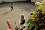 Rolig. Børn i 3. klasse på Vallerødskolen lærer om ADHD, og hvorfor det kan være svært for nogle at sidde stille i timen. 