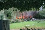 ulykke. Det kunne både mærkes og ses i det omkringliggende område, da en eksplosion raserede en lagerbygning i Store Andst nær Vejen. 
