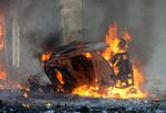 storbrand. Lagerbygningen har tilhørt Civilforsvaret men lejes nu ud til private oplyser indehaveren, Tage Nielsen Ejendomme. 