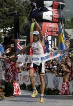 Vinder. Australske Craig Alexander satte rekord, da han vandt årets ironman. 