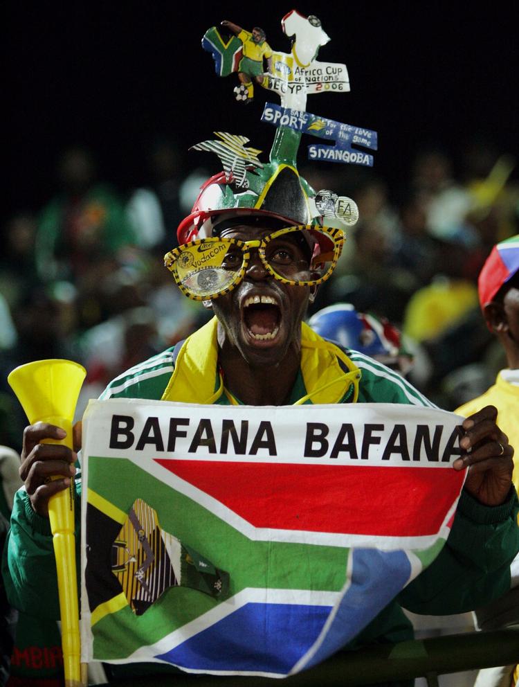 blamage. Jublen over 0-0 forstummede hos tilhængerne af Bafana Bafana. 